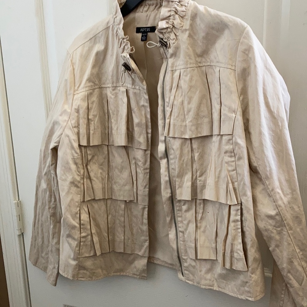 FINAL MARKDOWN Ladies apt 9 jacket petite large